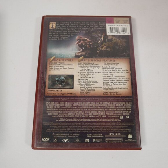 Personal Favorites DVD Lot of 7 Movies w/ LotR Hitchhikers Guide & More TESTED - Picture 11 of 15